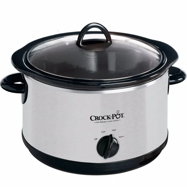 Crock-pot Scr503sp 5-Quart Smudgeproof Round Manual Slow Cooker with Dipper