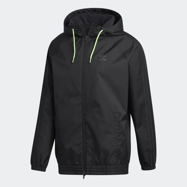 Adidas Originals Triple Stripe Windbreaker - Black