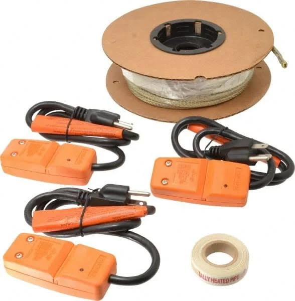 50' Long, 120 Input Volt, Easy Heat Self Regulating Residential Heat Protection Cable, Size: One Size