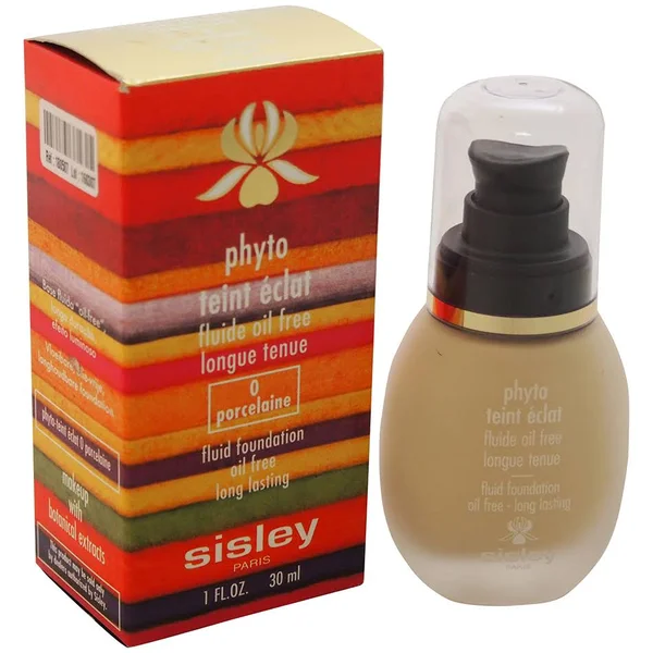 Sisley Phyto Teint Eclat Fluid Foundation Oil Free 1.0 oz Ivory