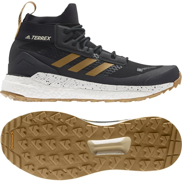 Adidas Terrex Free Hiker Gore Tex Walking Shoes - Black - 13