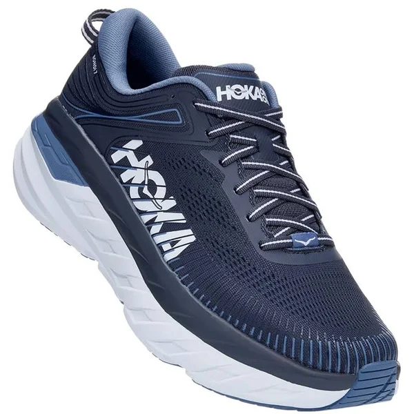 Hoka One One Men's Bondi 7 - 9, Ombre Blue/Provincial Blue