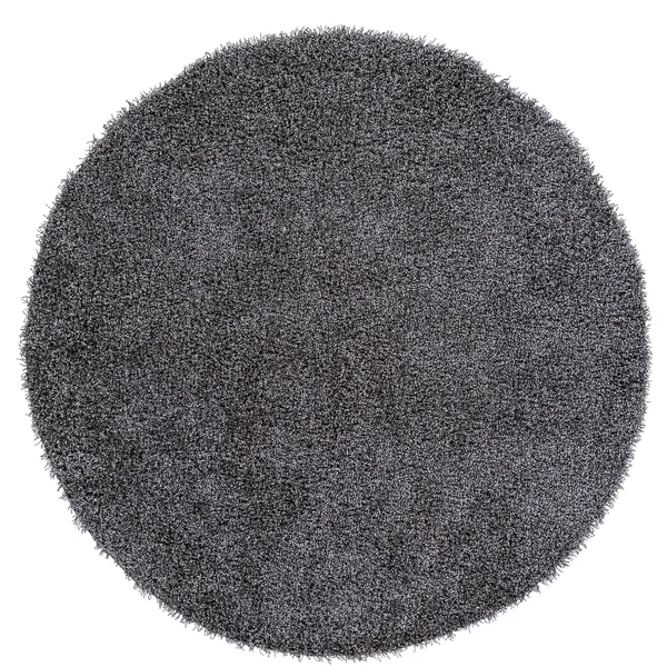 Hand Tufted Marjorie Area Rug (9& Round) Charcoal Grey Black