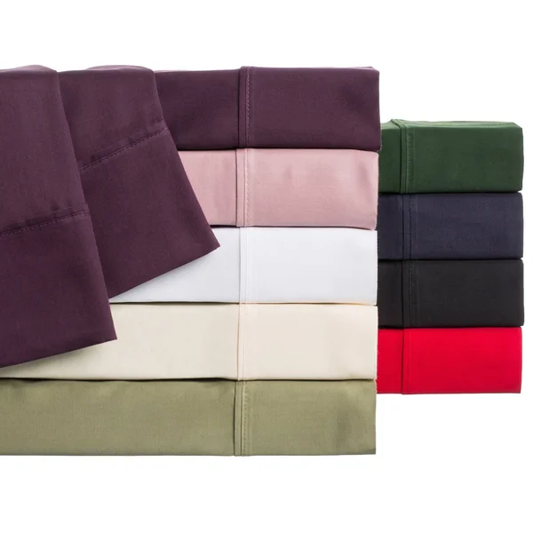 Superior 300 Thread Count Egyptian Cotton California King Hunter Green Solid Sheet Set