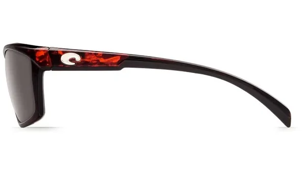 Costa Del Mar Manta Sunglasses Shiny Black/Gray Glass 580G