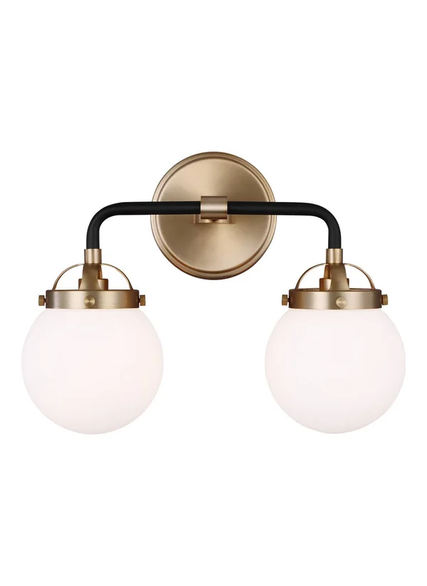 Sea Gull Lighting-4487902-848-Cafe - 2 Light Bath Vanity Satin Bronze