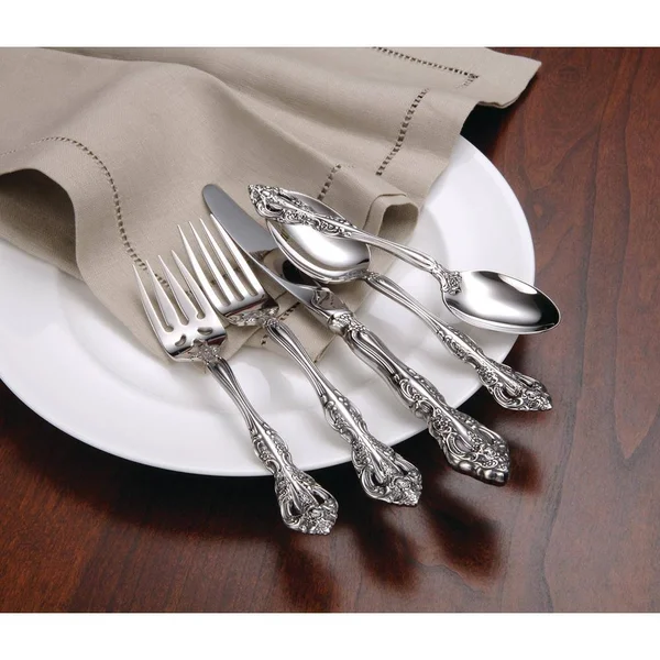 Oneida 2765FPLF 7 1/4x22 Dinner Fork with 18/10 Stainless Grade, Michelangelo Pattern