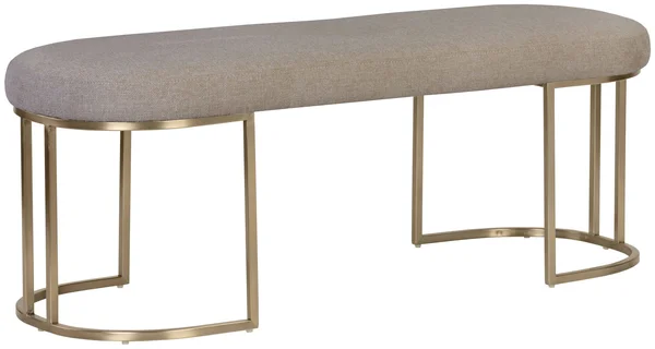 Sunpan Rayla Bench - Belfast Oyster Shell