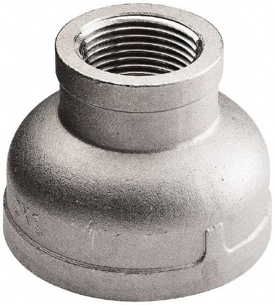 GoVets, Merit Brass 3 x 2-1/2x22 304 Stainless Steel Pipe Reducer Coupling