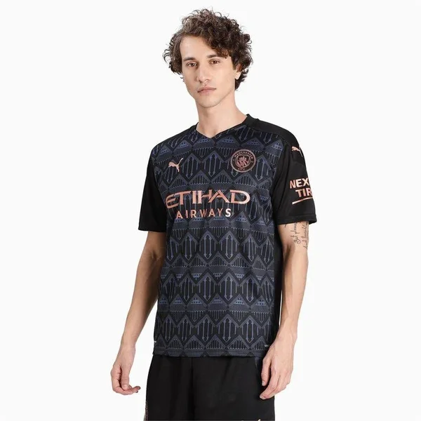 Puma Manchester City FC Away Replica Soccer Jersey - Black