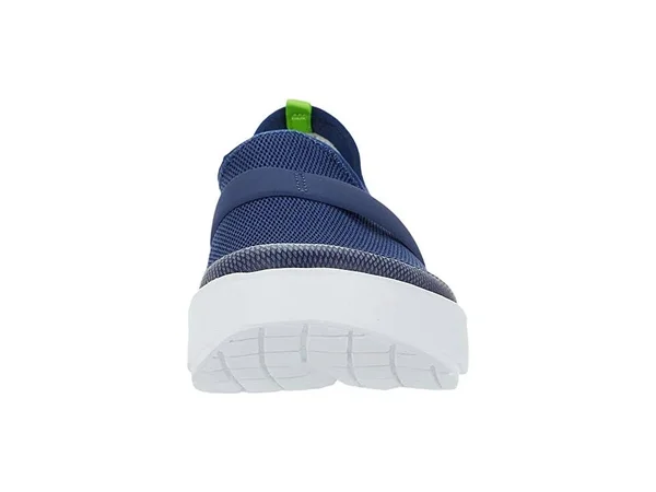OOFOS Women's OOmg Mesh Low Shoe - White/Navy 7