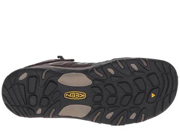 Keen Men's Oakridge Mid Waterproof Boot - 11 - Cascade - Brindle