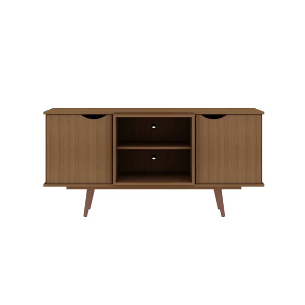 Manhattan Comfort 18PMC5 Hampton 53.54 TV Stand - Maple Cream