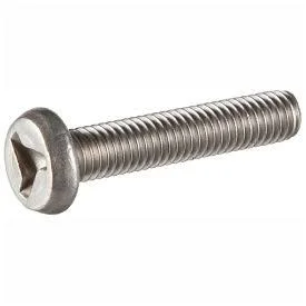 6-32 x 1/4x22 Tamper-Proof Security Tri-Wing Machine Screw - Pan Head - 18-8 Stainless Steel - 100 Pk