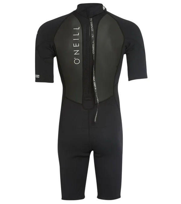 O&Neill Reactor-2 2mm Back Zip S/S Spring Wetsuit Men's Black - XLS