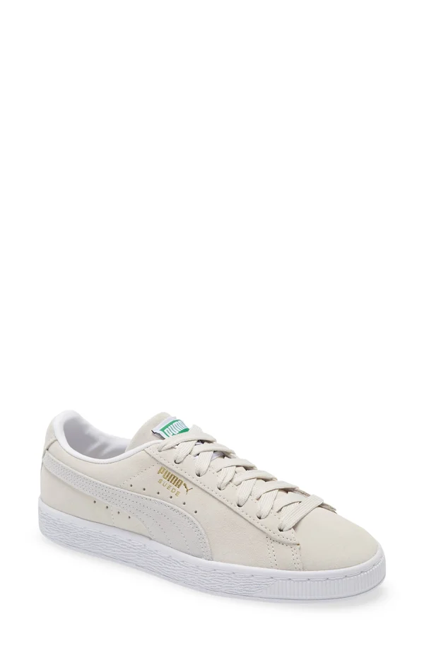 Puma Suede Classic Xxi Women's Sneakers - Marshmallow/White, 9.5