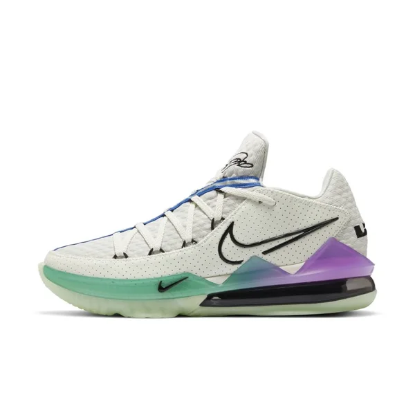 Nike Lebron 17 Low Basketball Shoes CD5007 - 17.0, White