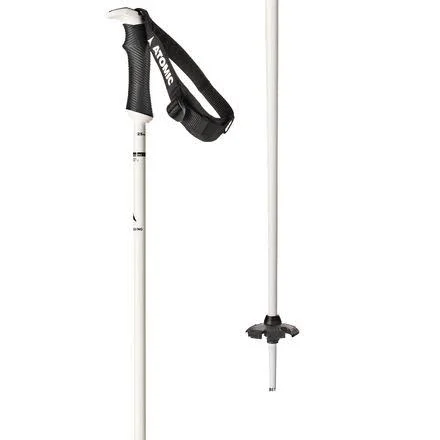 Atomic AMT SQS Women's Alpine Ski Poles 125 White/Black