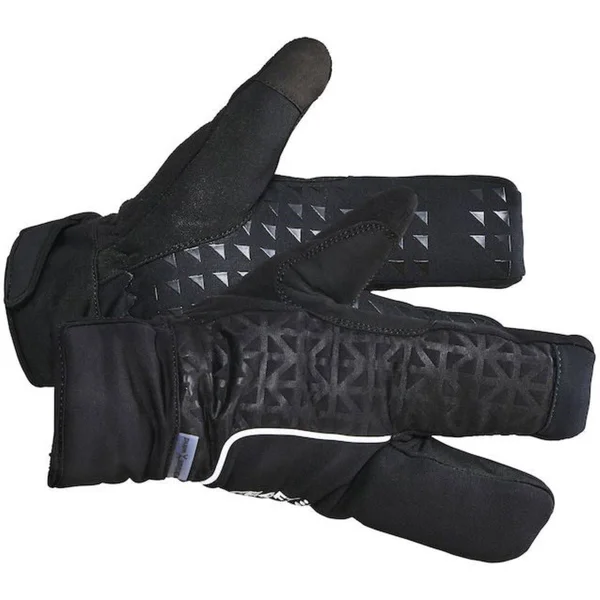 Craft Siberian 2.0 Split Finger Glove-Black