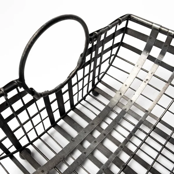 Mercana Kenneth Set of 2 Baskets Gray, Metal