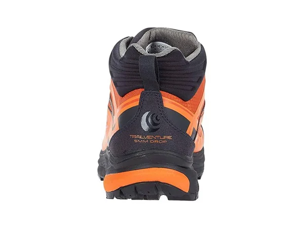 Topo Athletic Men's Trailventure - 11, Orange, Black