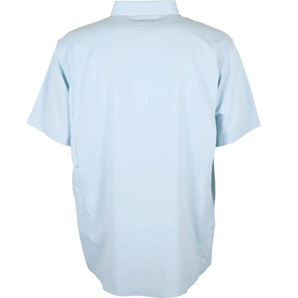 AFTCO Rangle Vented Short Sleeve Shirt - Light Gray