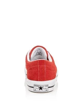 Converse One Star Ox Men's Shoes Red-White 158434C - 11.5