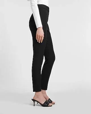 High Waisted Supersoft Twill Skinny Pant Brown Women's M