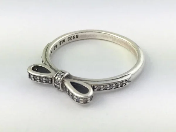 Pandora Ring Sparkling Bow Sterling Silver