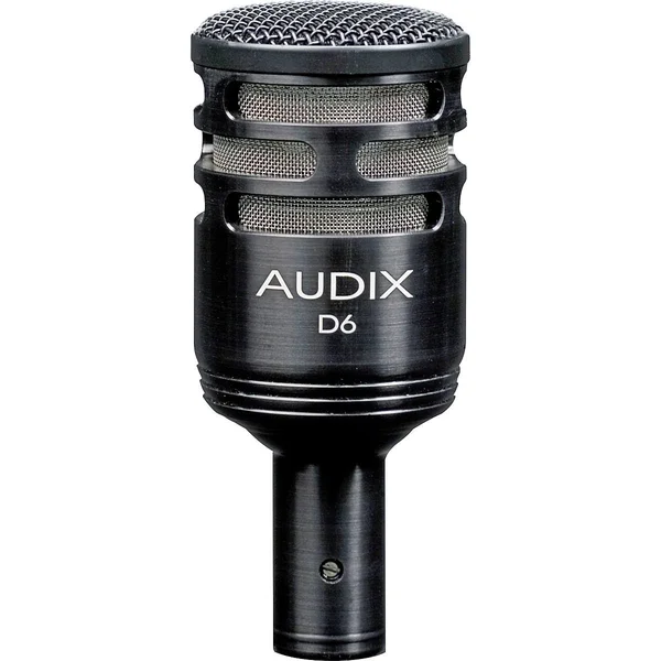 Audix D6 Dynamic Cardioid Kick Drum Microphone with Cable and Stand