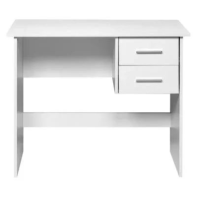 Comfort Products Adina 2 Drawers Writing Desk, White