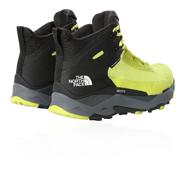 The North Face Mens Vectiv Exploris Mid Futurelight Sulphur Spring Green/TNF Black