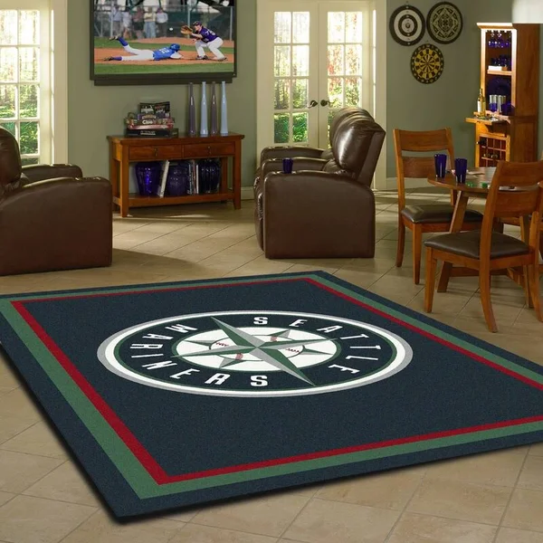 Imperial Seattle Mariners 8& x 11& Spirit Rug
