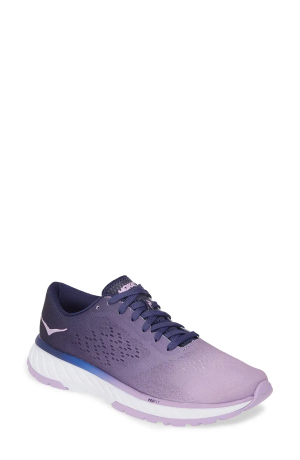 Hoka One One Women's Cavu 2 Shoe - 6 - Lavendula, Medieval Blue