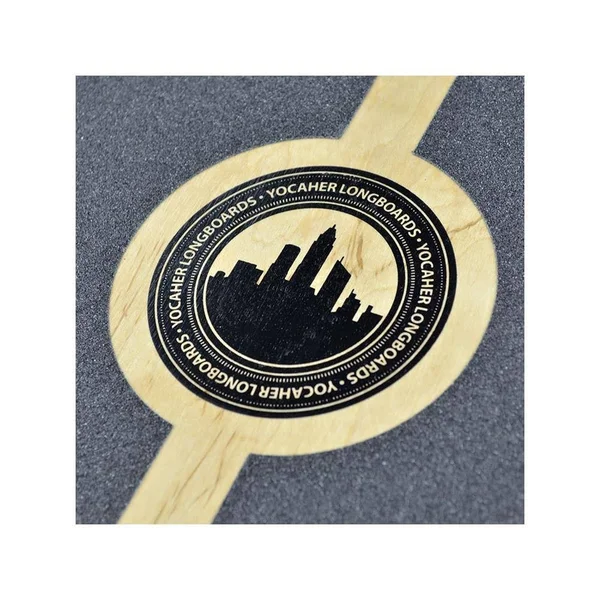 Yocaher Lowrider Blank Longboard Complete - Natural