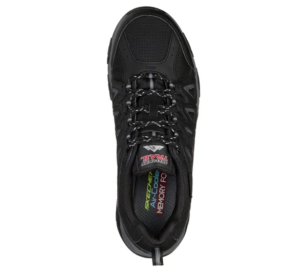 Skechers Men's Terrabite Trail Shoe, Black/Charcoal