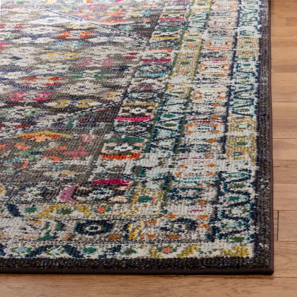 Safavieh Monaco Gulriz Boho Rug - Blue/Light Grey - 2&2x22 x 10&