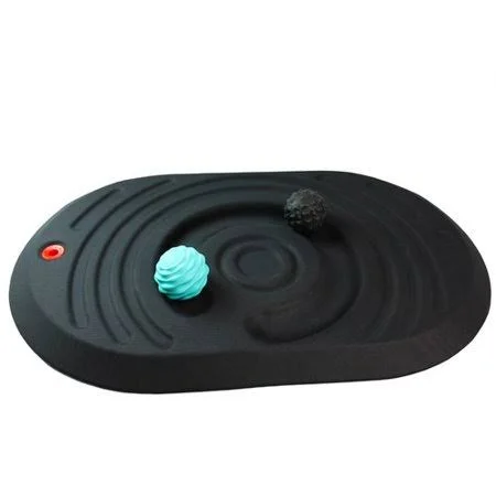 Symple Stuff Trixie Active Standing Platform Anti Fatigue Utility Mat - Black