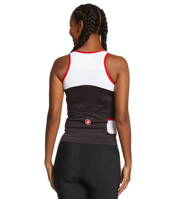 Castelli 2017 women solare top black/white/red (4517064-101) M - BLACK/WHITE/RED