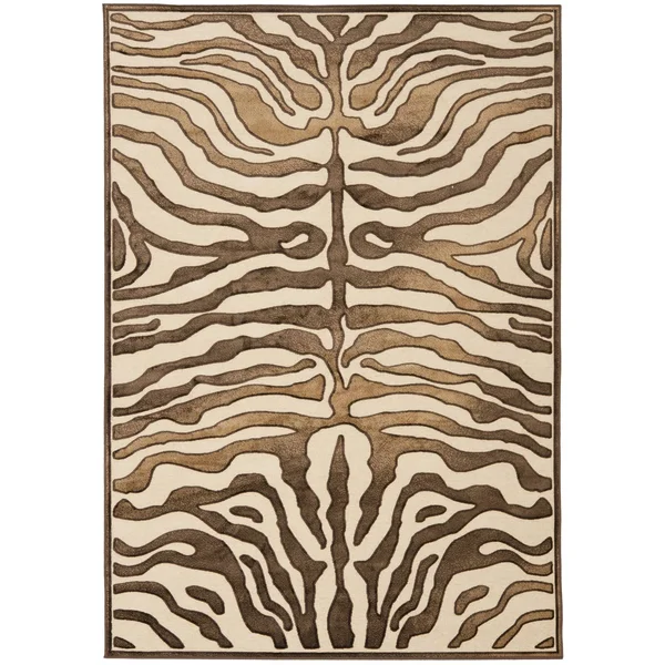 Safavieh Paradise Rug PAR83 Brown, Creme, 2& 7x22 x 4&