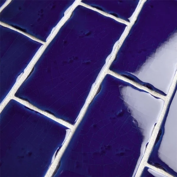 SomerTile 2.5x5.125-inch Nove Cobalto Subway Ceramic Wall Tile (60 tiles/6.16 sqft.) Case