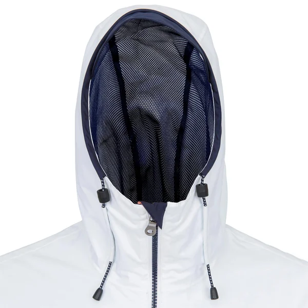 Tribord Women's 100, Waterproof Sailing Jacket in White/Navy, Size Xs