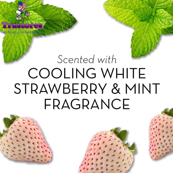 Olay Body Wash - Cooling White Strawberry & Mint, Twin Pack - 2 pack, 16 fl oz body washes