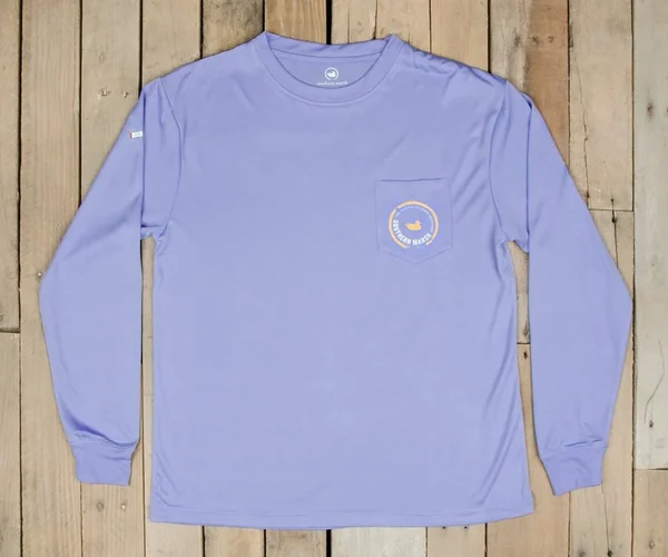 FieldTec Pocket Tee - Long Sleeve Small - Kelly Green