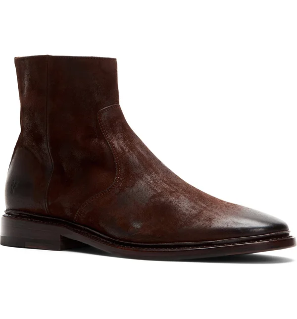 Frye Paul Inside Zip 3480852 - 12 - Dark Chocolate