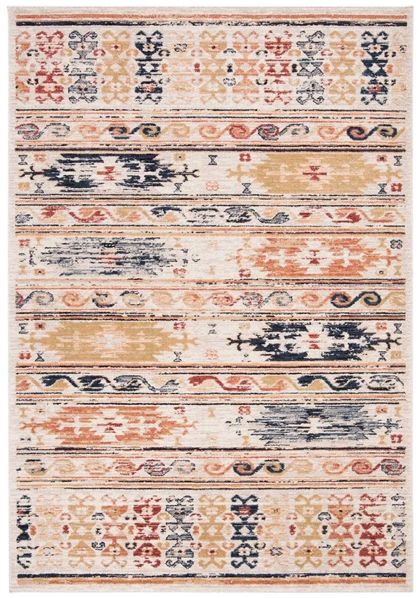 Safavieh Charleston CHL421A Ivory - Rust Area Rug