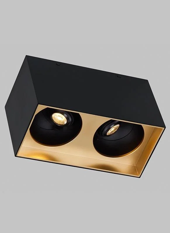 Tech Lighting Exo 6 Dual Flush Mount 700FMEXOD660BG LED927 (Gold)