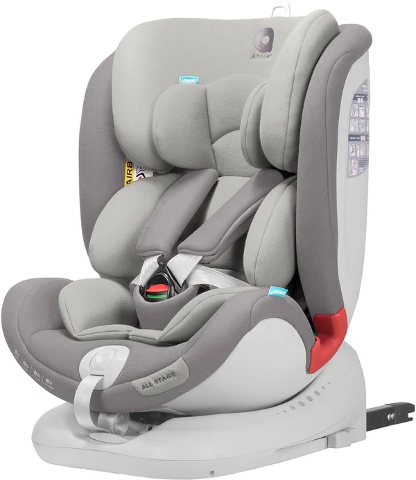 Apramo All Stage Child Car Seat Group 0+/1/2/3 Slate Grey