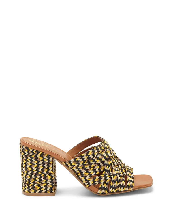 Women's Vince Camuto Carindil Slide Sandal - Size 6.5 M - Brown