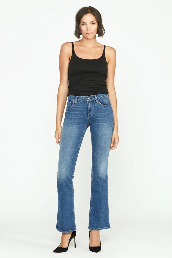 Hudson-Jeans Nico Mid-Rise Bootcut in Gimmick Gimmick - 24